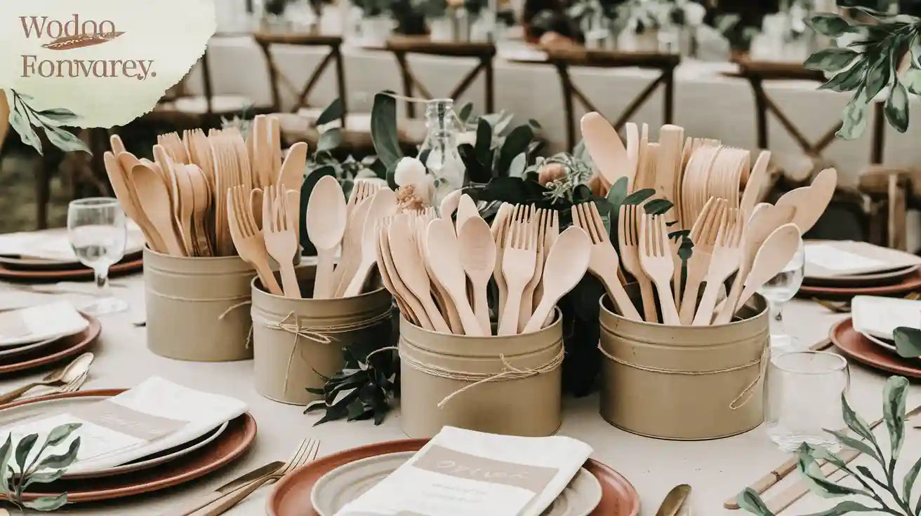 Choosing Bulk Wooden Cutlery for Events