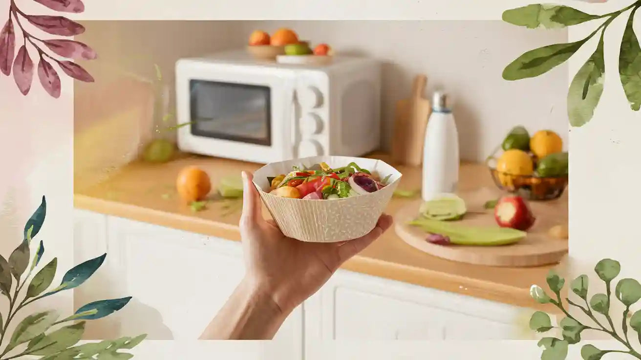 Microwave Paper Bowls and Healthy Living