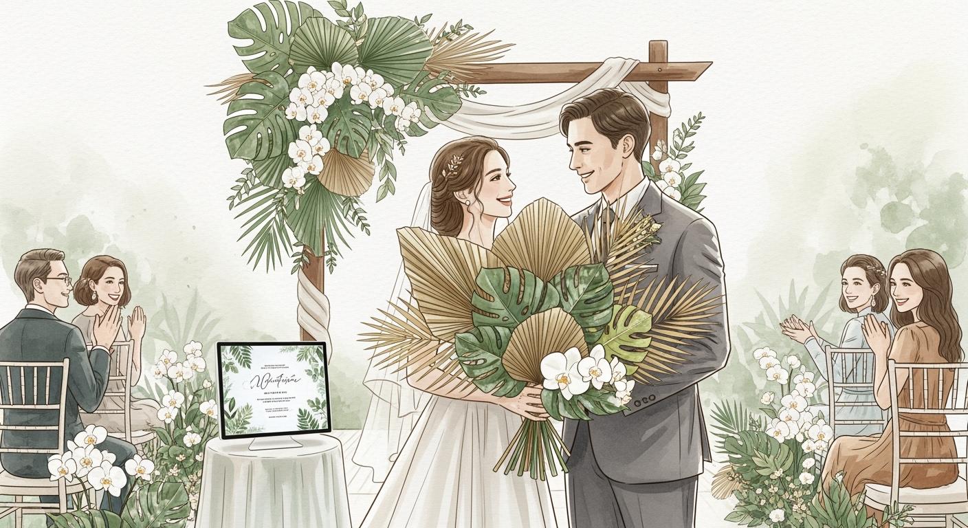 2026 Wedding Etiquette and the Palm Leaf Revolution - ECO-Lipak