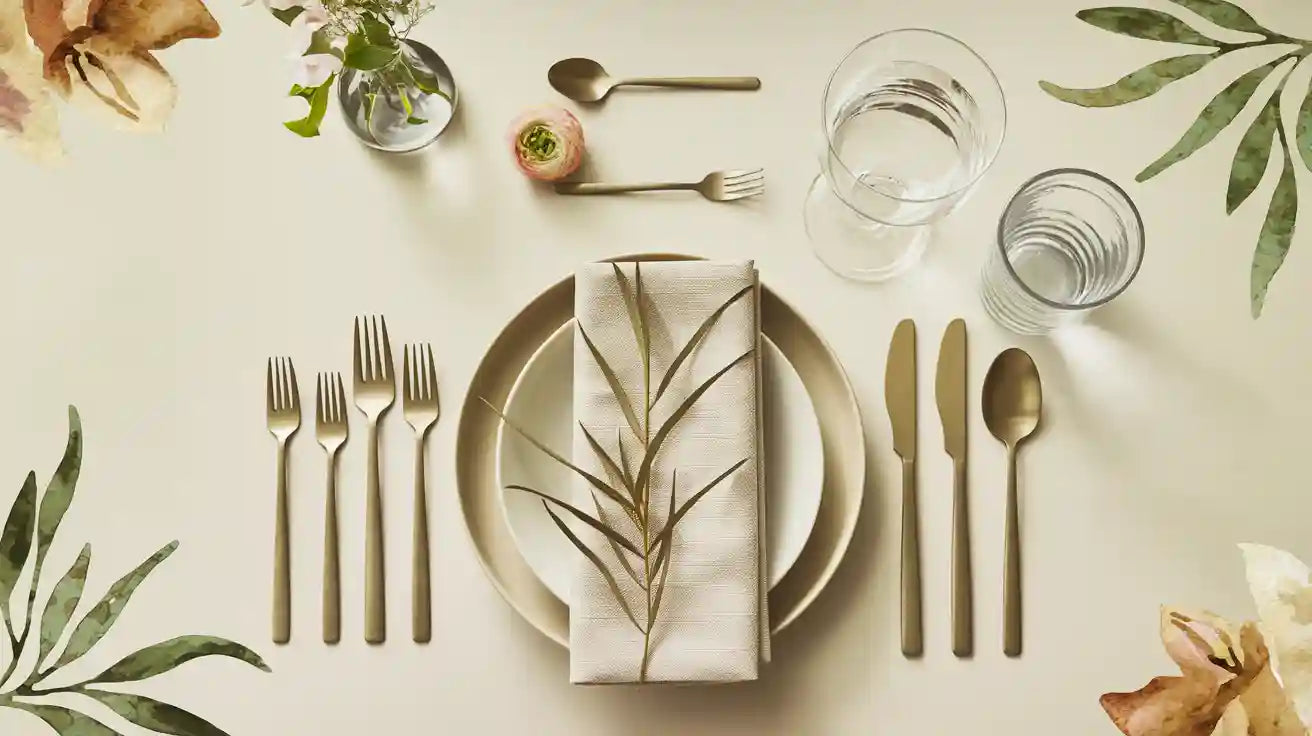 Enhance Your Table with Sleek Disposable Cutlery Sets