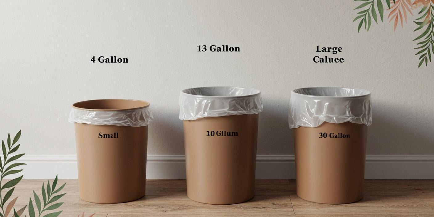 Your 2025 Trash Bag Size Guide