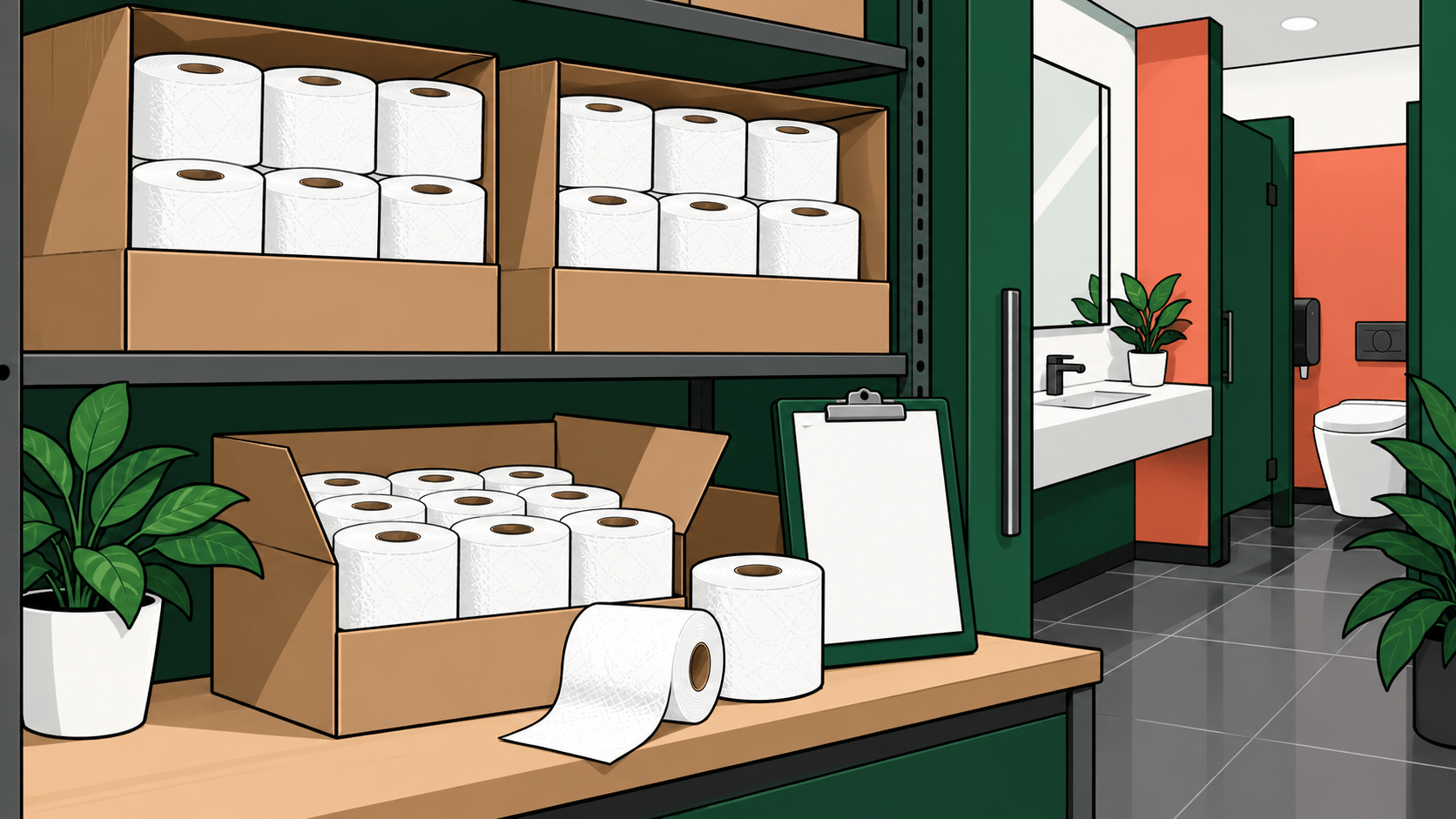 3-Ply White Bamboo Toilet Paper: 12, 36 or 96 Rolls for Offices? - ECO-Lipak
