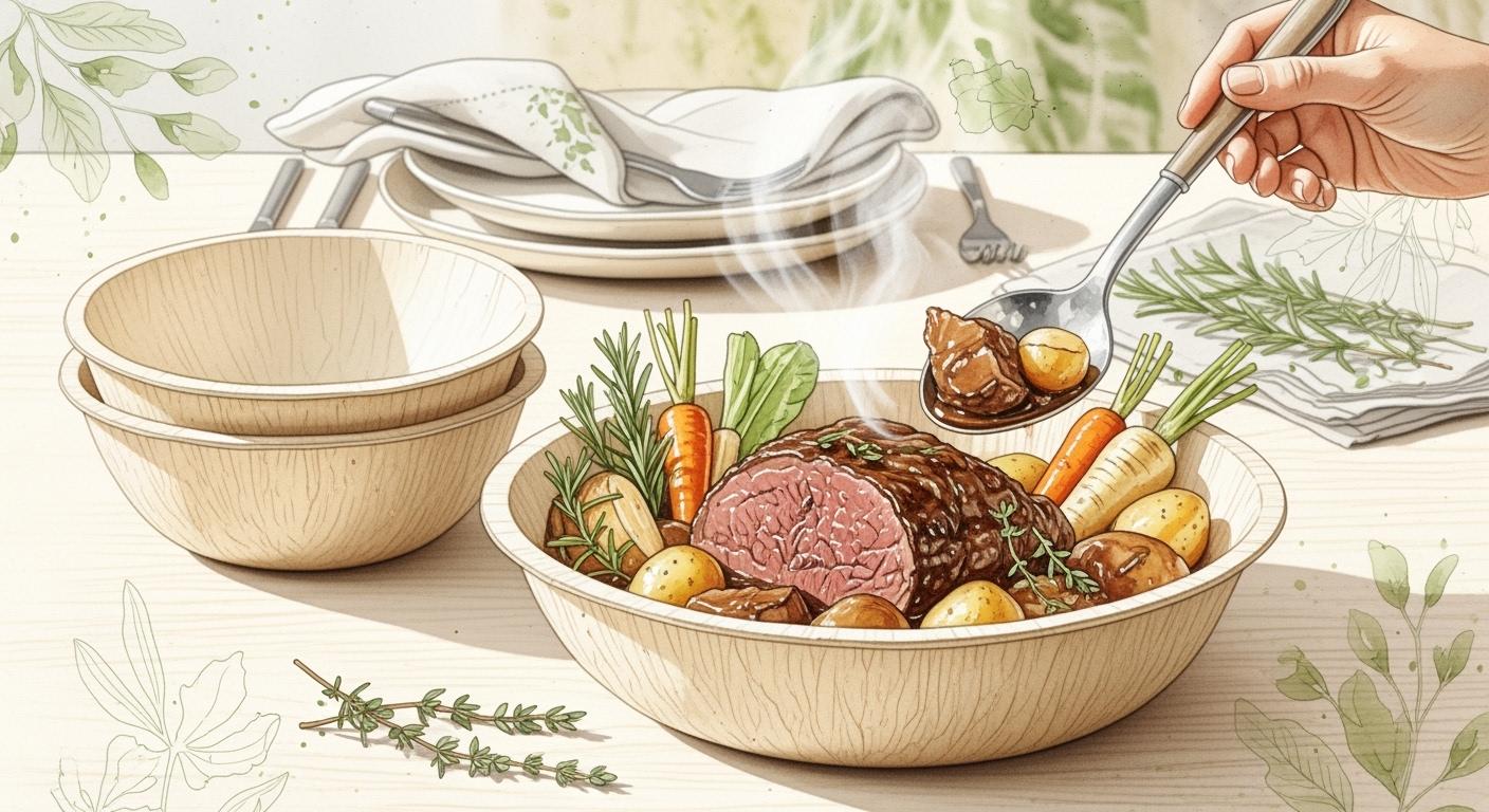 3 Reasons Sugarcane Bowls Win for Pot Roasts - ECO-Lipak