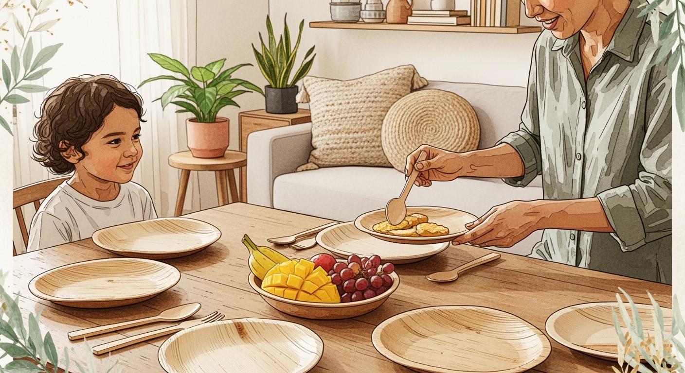 3 Ways Steam-Pressed Palm Leaf Plates Support Sensitive Households - ECO-Lipak