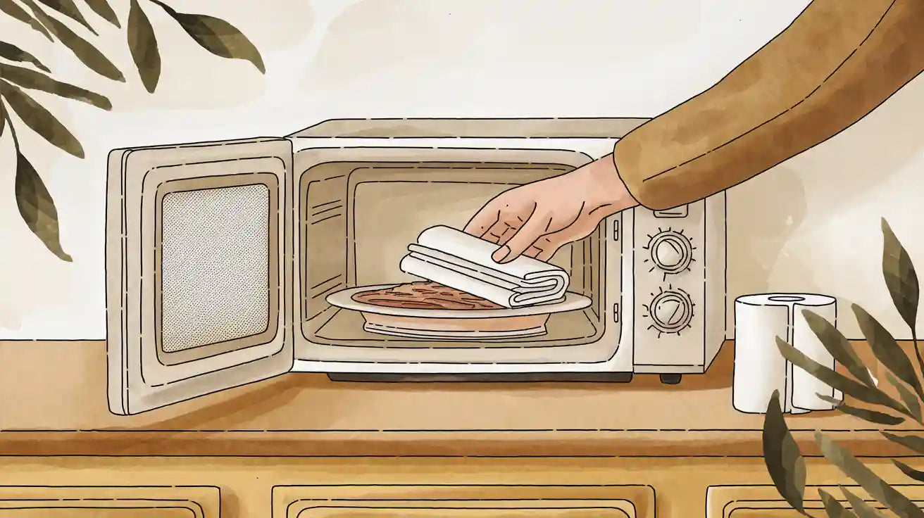 How to Use Paper Towels in the Microwave