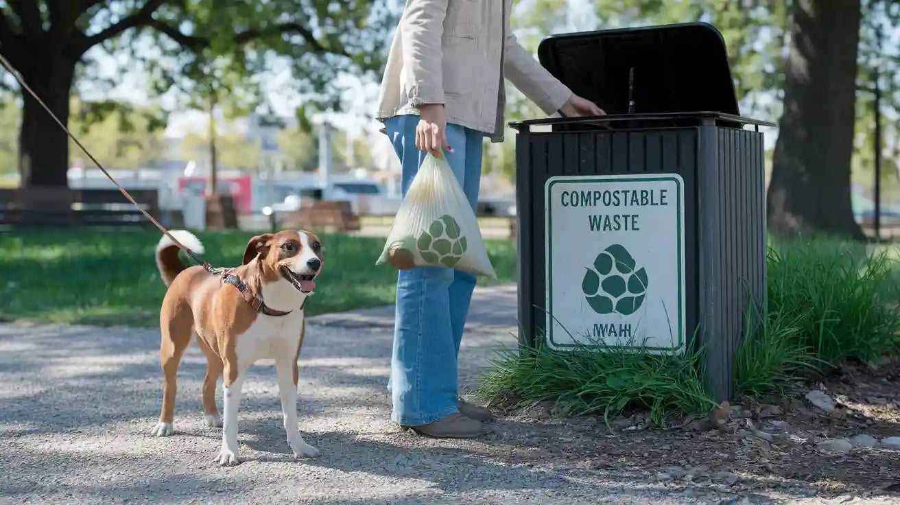 How to Properly Use and Dispose of Compostable Dog Poop Bags