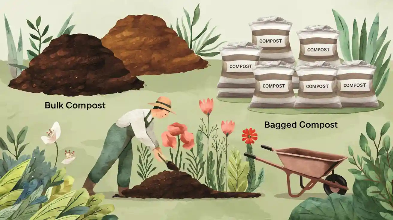 Garden Health: Bulk and Bagged Compost