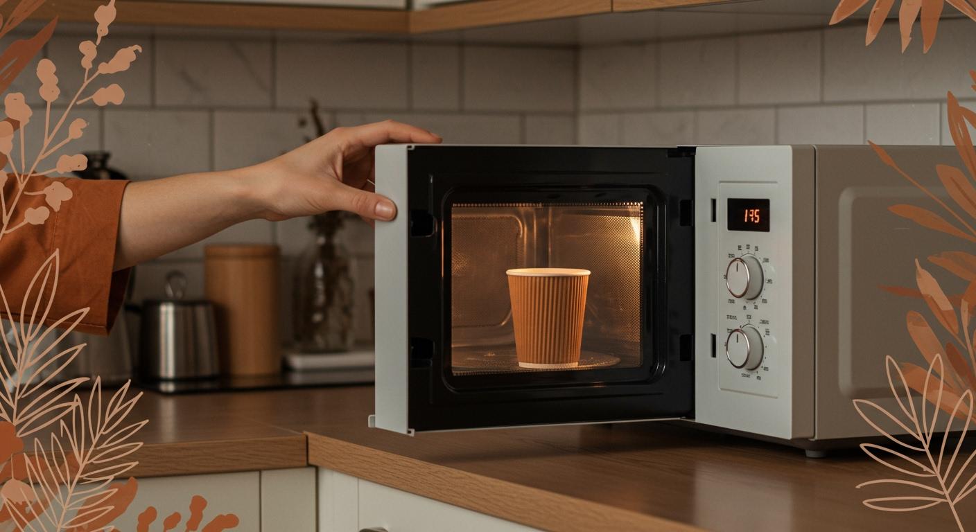 Can you microwave paper cups? A convenient, common question.