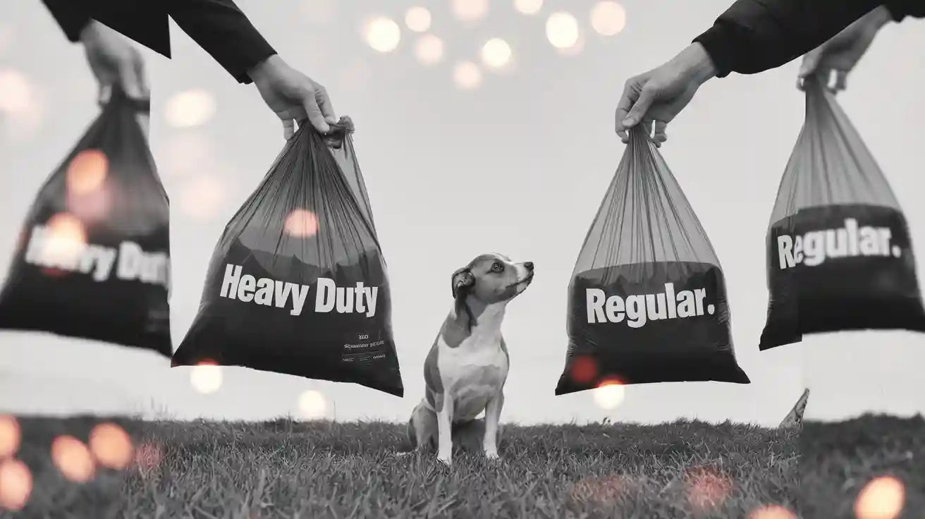 How Do Heavy Duty Poop Bags for Dogs Compare to Regular Bags