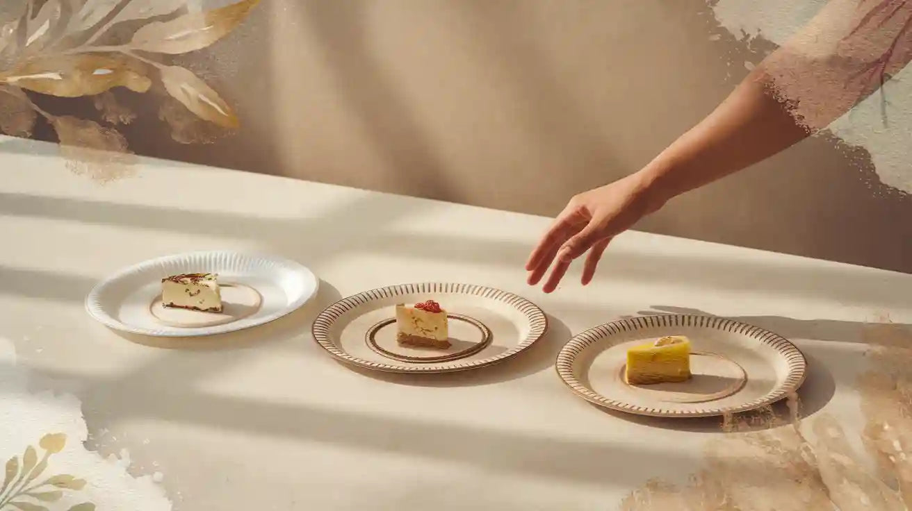 Plastic or Paper or Fiber Plates