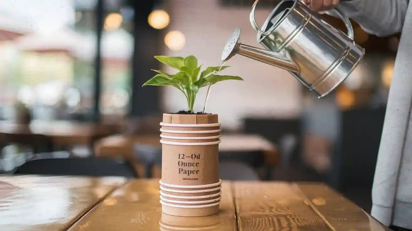 A Greener Pour 12 Ounce Paper Cups Story - ECOlipak