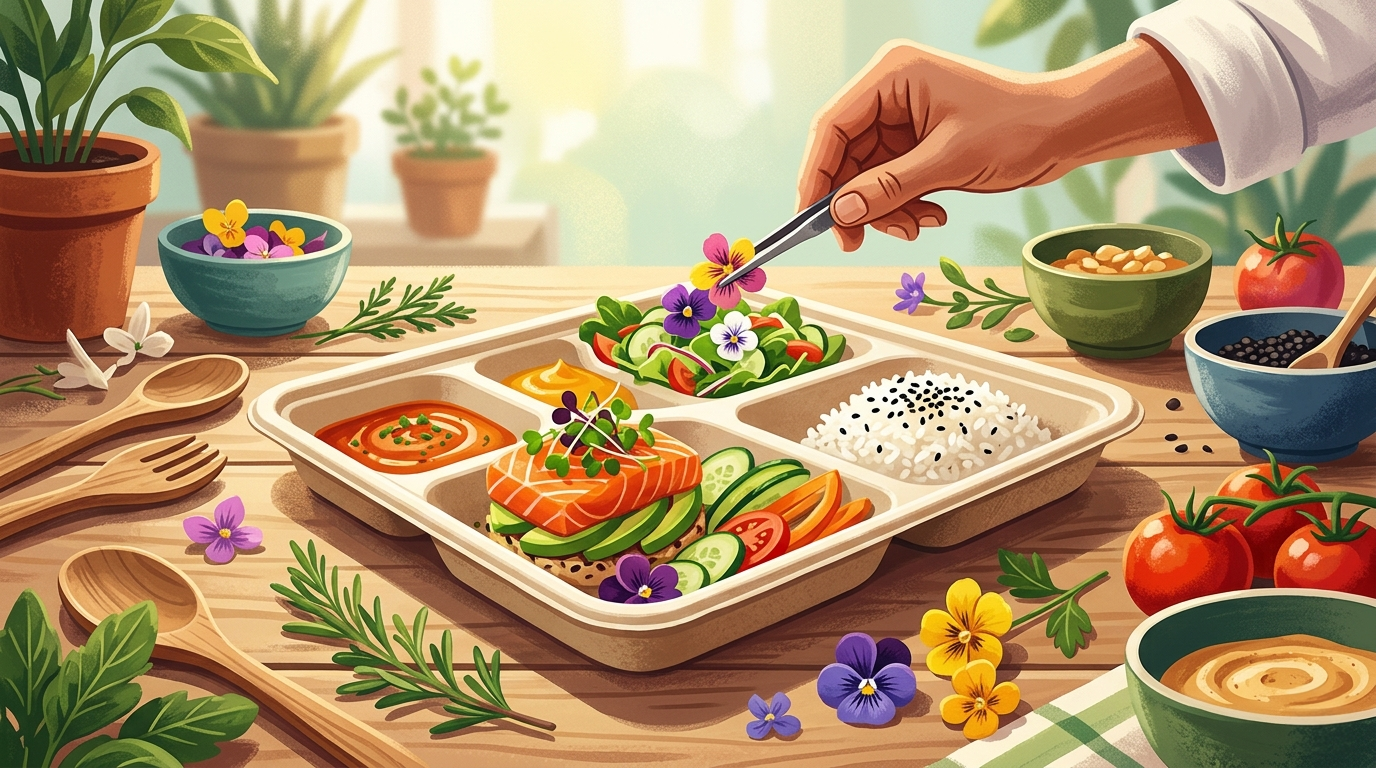 Architectural Plating Brings Sugarcane Style to Food - ECO-Lipak