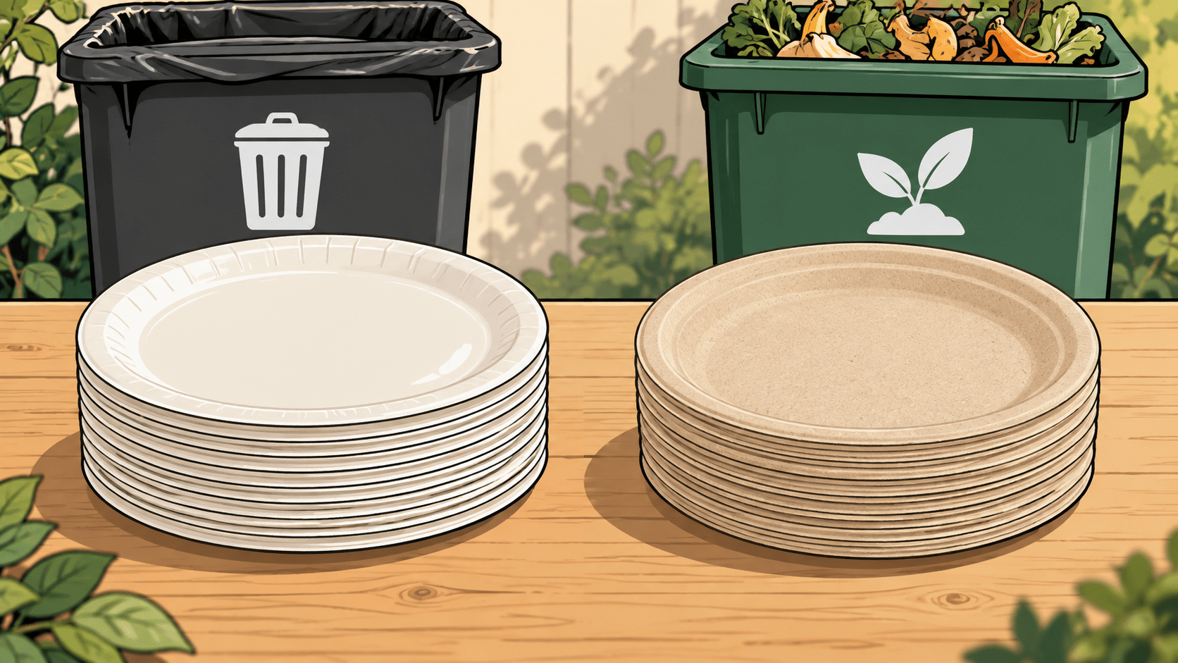 Are Paper Plates Compostable or Biodegradable? - ECO-Lipak