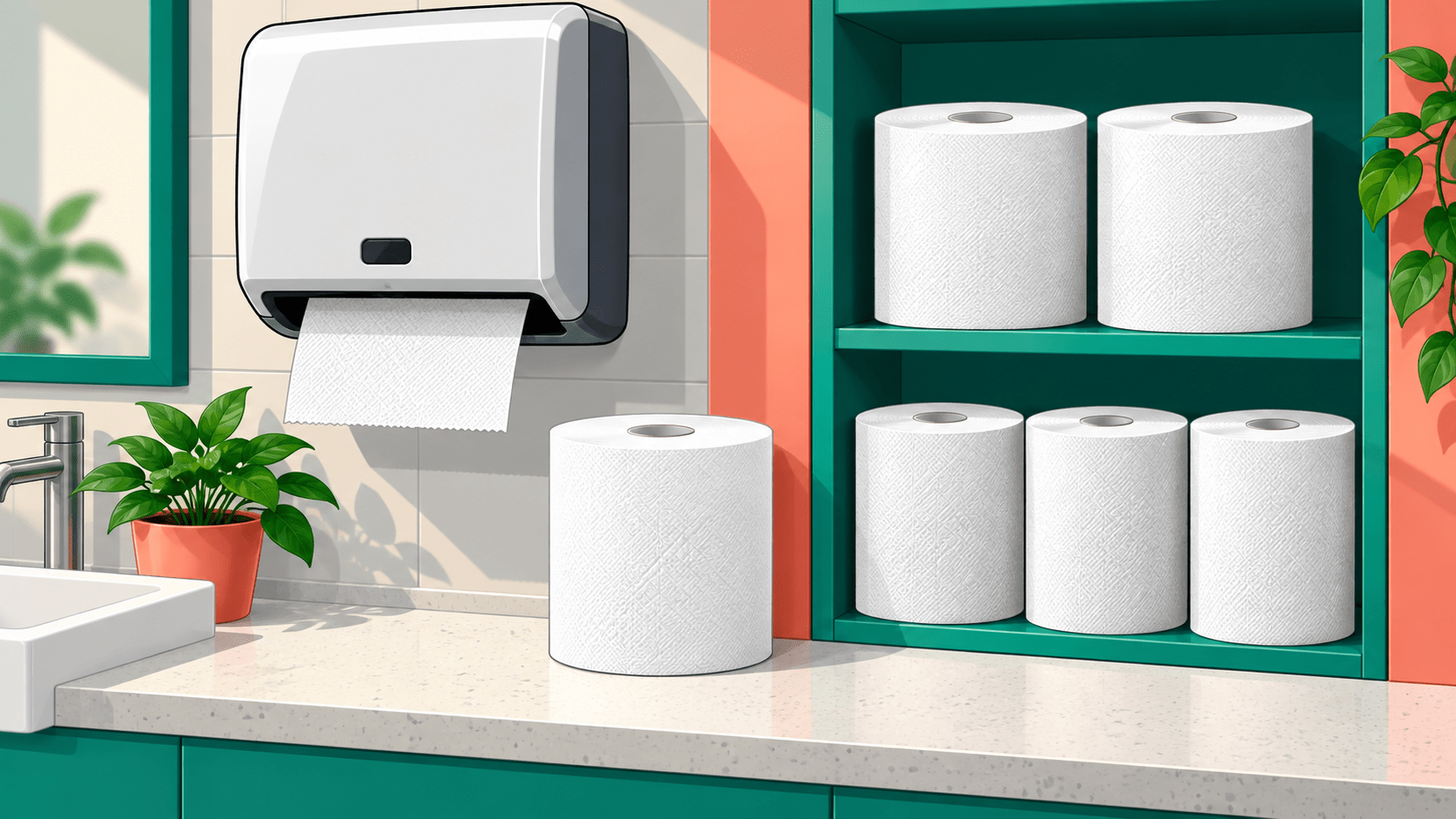 Automatic Paper Towel Dispenser Refills: Check Fit Before Buying a Case - ECO-Lipak