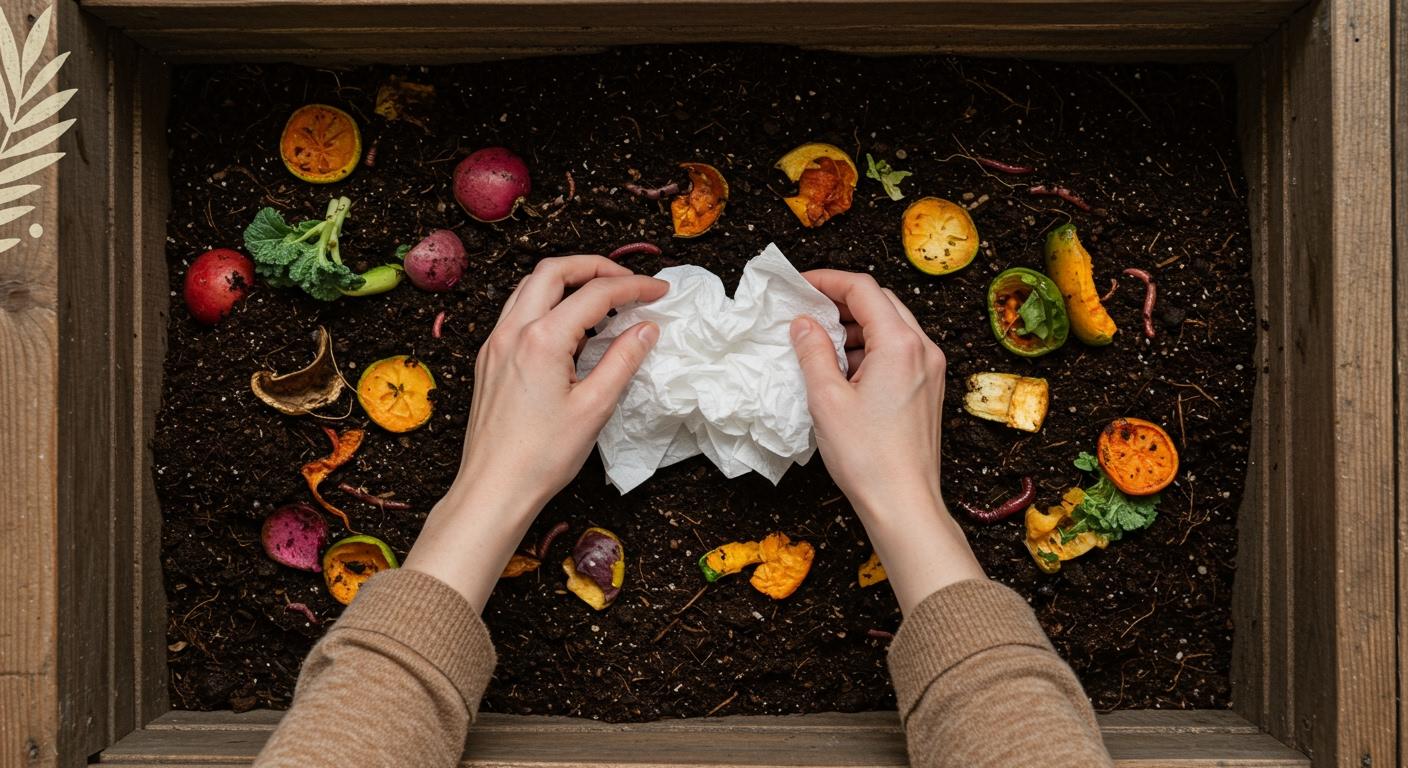 My Journey to Perfect Napkin Composting