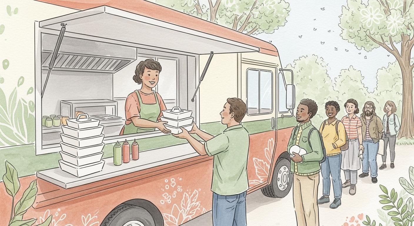 Bagasse To Go Boxes Make Food Trucks Faster - ECOlipak