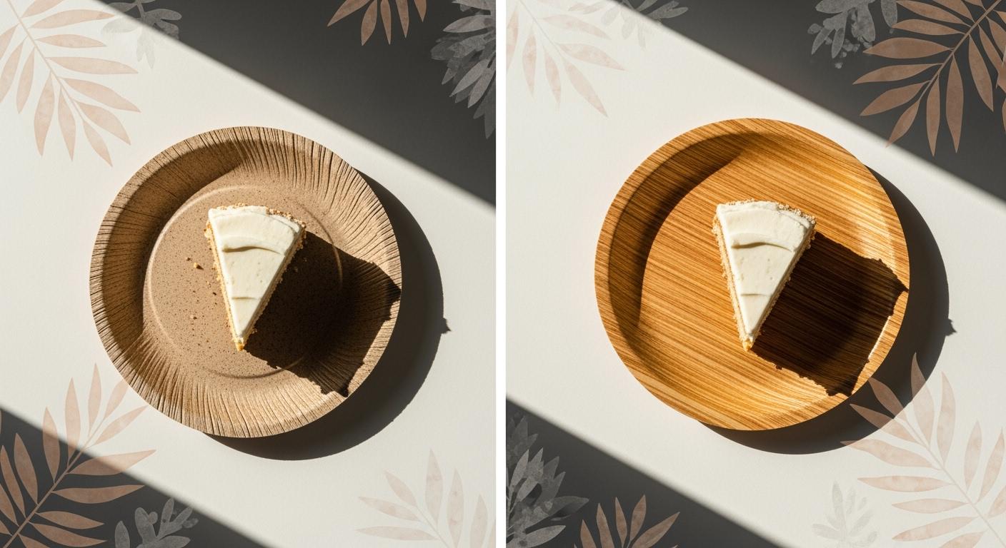 Bagasse vs. Bamboo Plates - ECOlipak