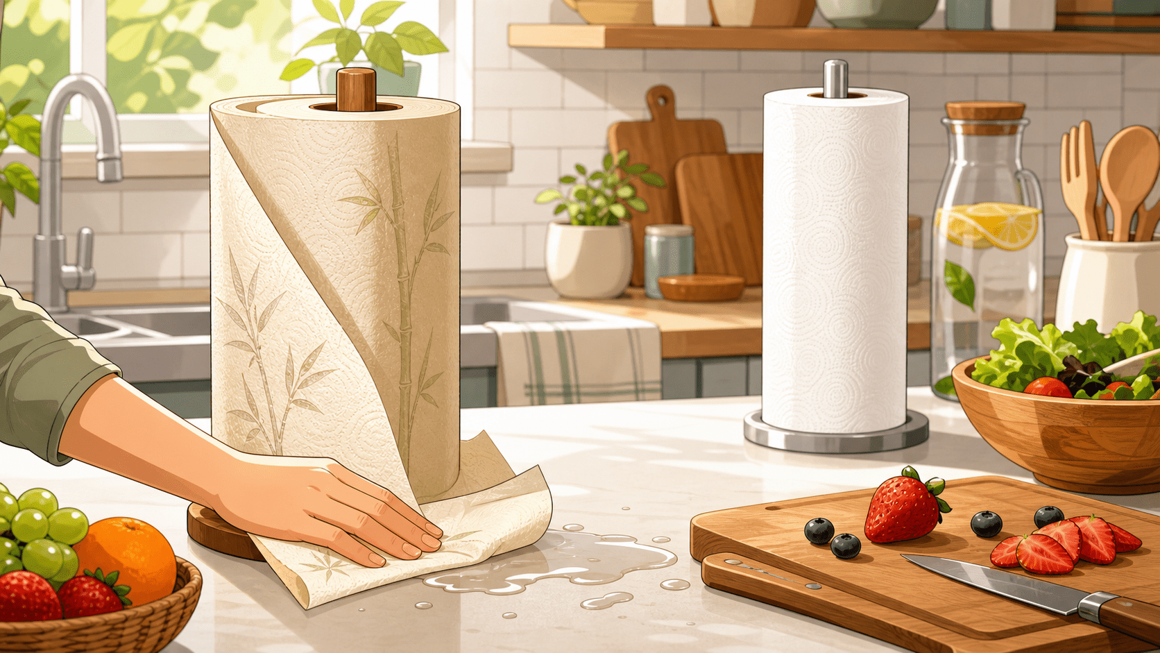 Bamboo Paper Towels vs Regular Paper Towels: Strength, Safety, and Everyday Use - ECO-Lipak