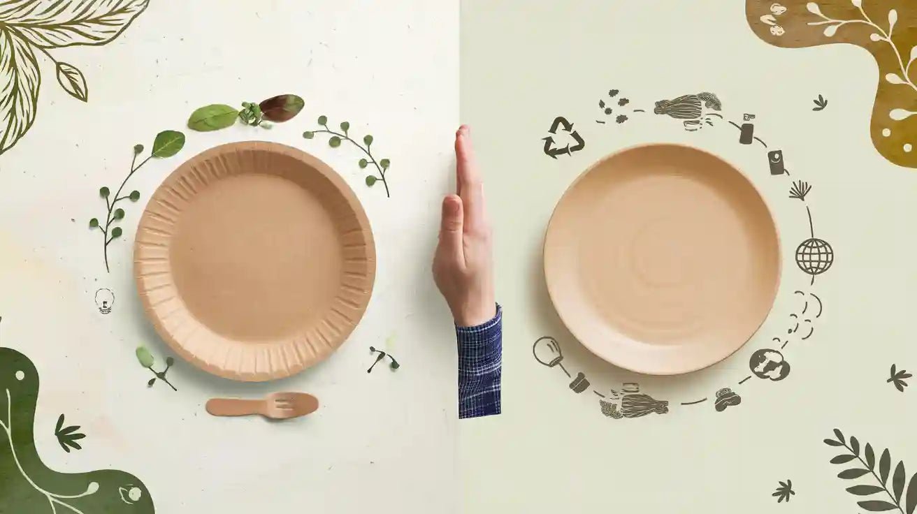 Biodegradable Paper Plates or Traditional Plates Which Protects the Planet - ECOlipak