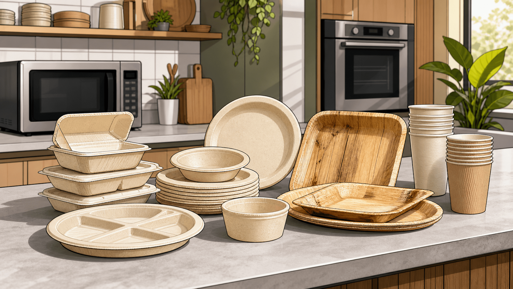 Can You Microwave or Bake Eco-Friendly Tableware? Material Rules for Safer Service - ECO-Lipak