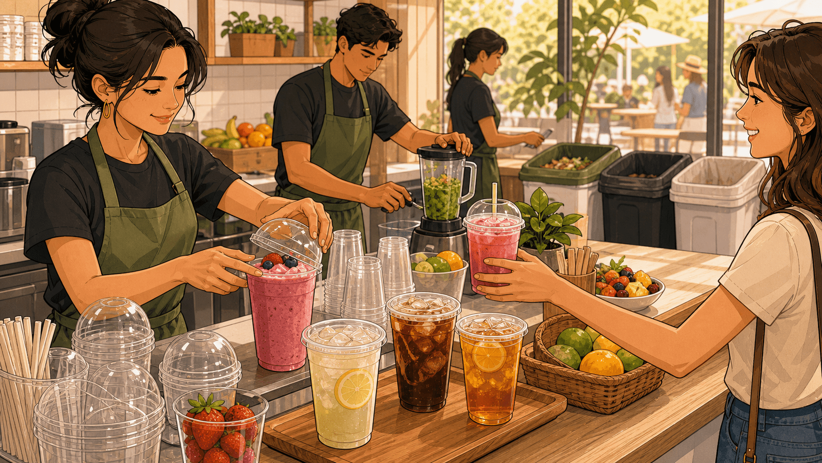 Clear Compostable Cold Cups: What Iced Drink Programs Need Before Summer Rush - ECO-Lipak