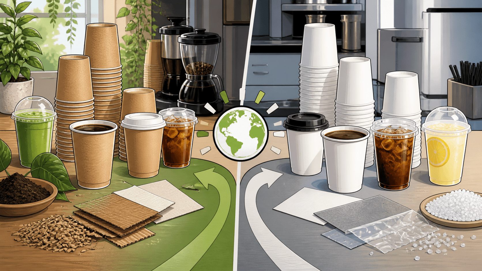 Compostable vs Regular Paper Cups: A Practical 2026 Buying Guide - ECO-Lipak