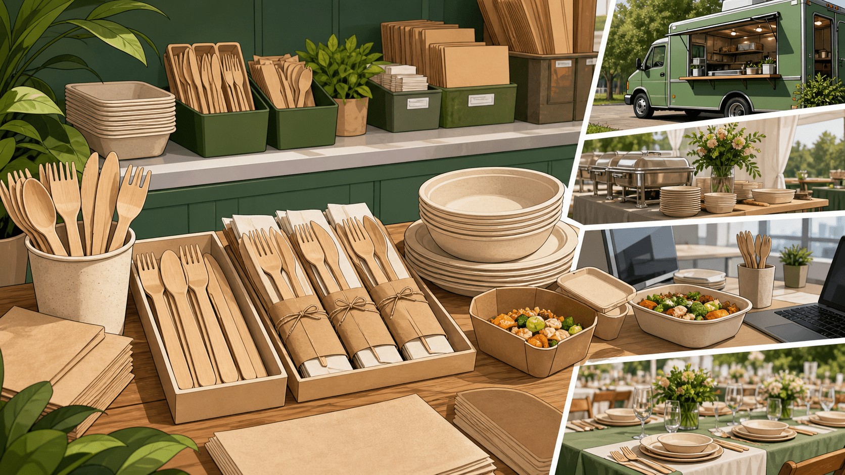 Compostable Wooden Cutlery Sets Are Becoming an Operations Tool, Not Just a Utensil - ECO-Lipak
