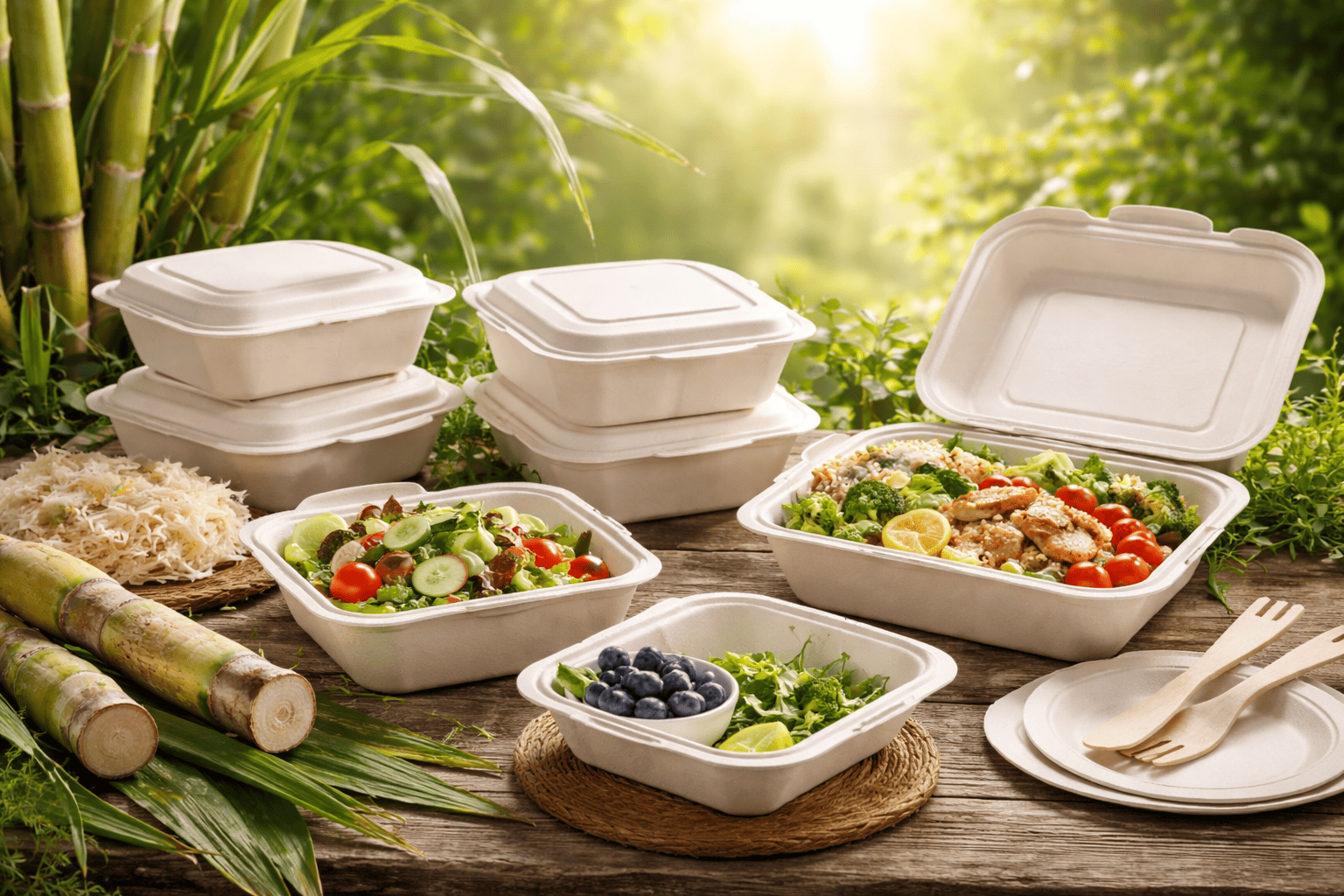 Cornstarch vs. Sugarcane Bagasse: Which Food Container Is Truly Sustainable? - ECOlipak