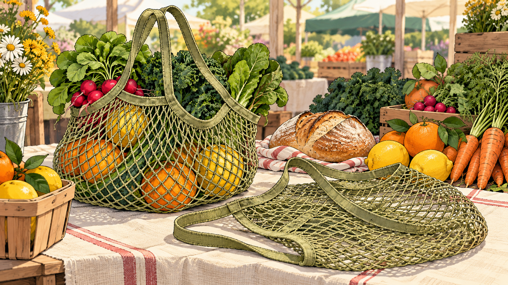 Cotton Mesh Grocery Bag: What Goes In and What Needs a Liner - ECO-Lipak