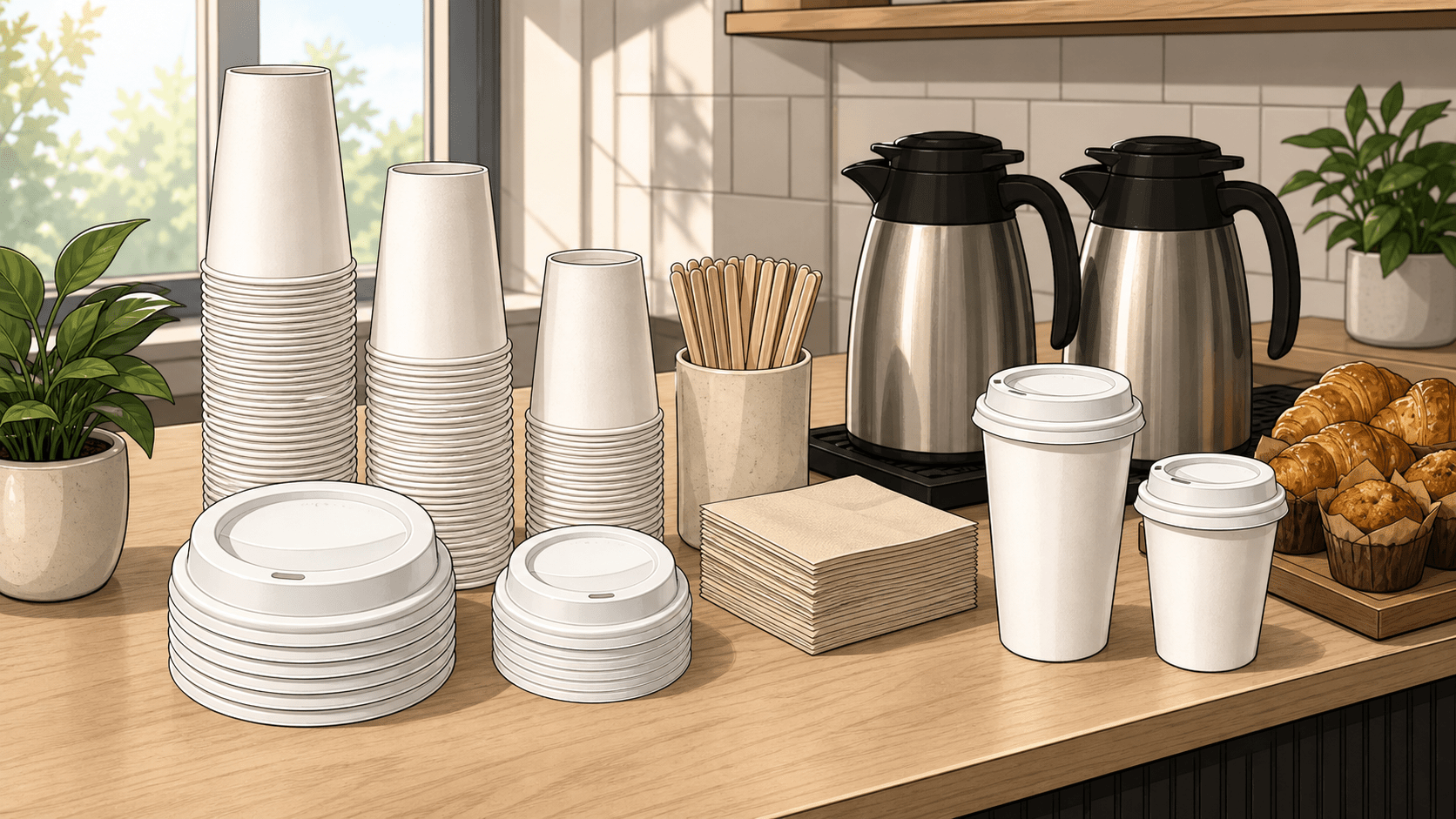 CPLA Cup Lids: The Matching Rule Behind a Better Coffee Station - ECO-Lipak