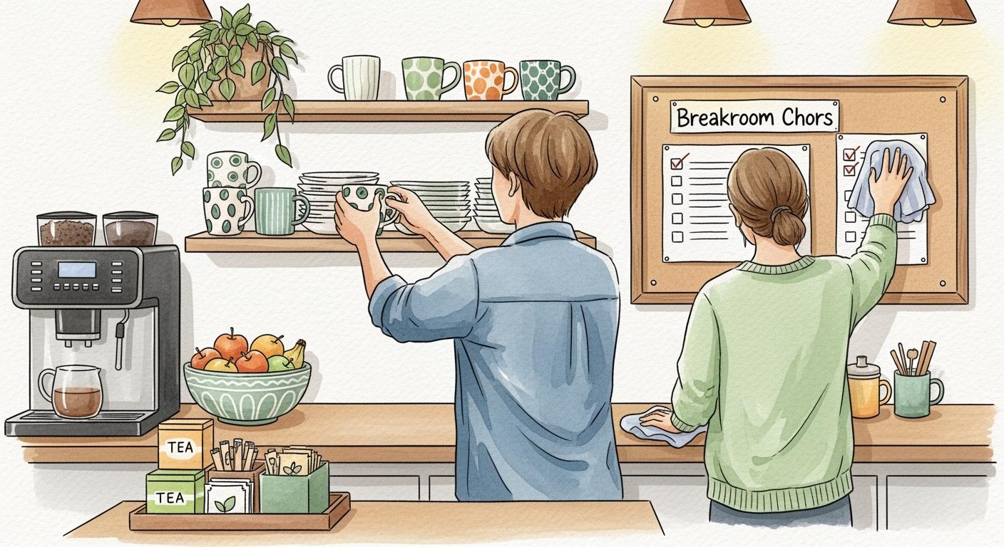 How to Streamline Office Breakroom Tasks