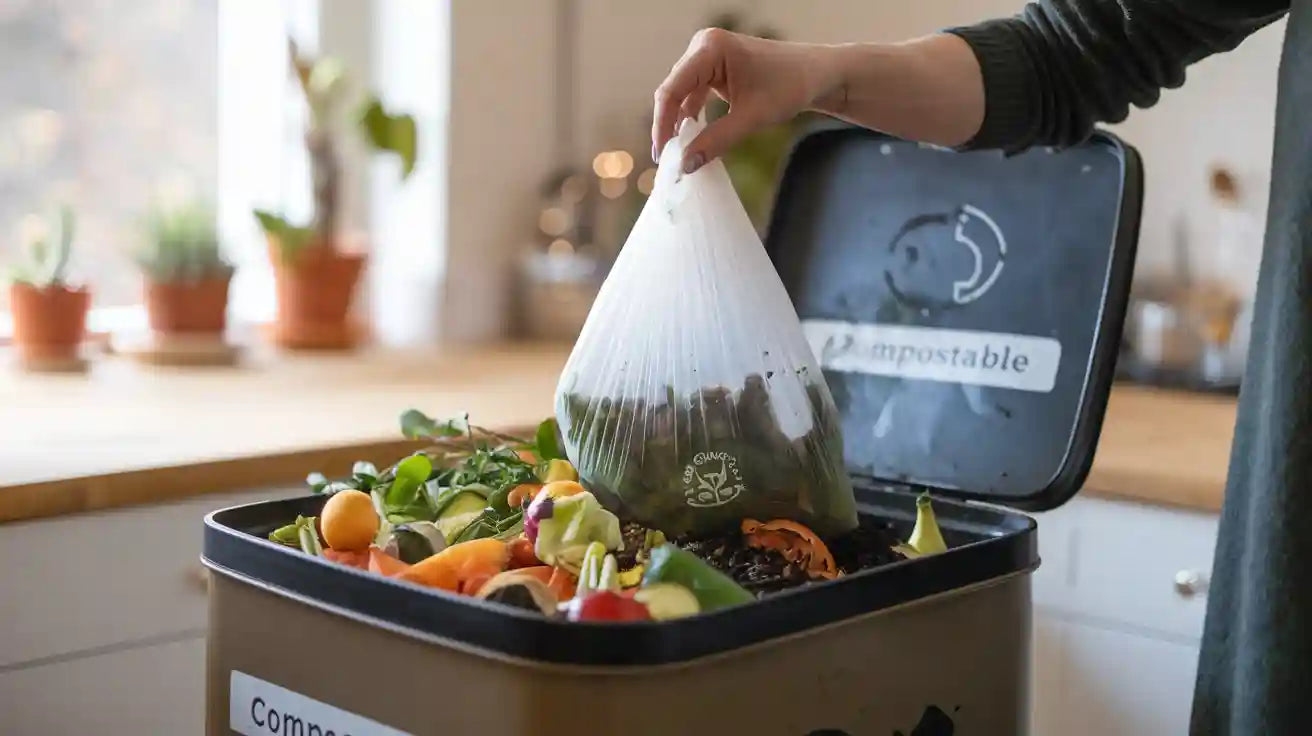 Simple Steps to Use Compostable Trash Bags in Your Home Compost