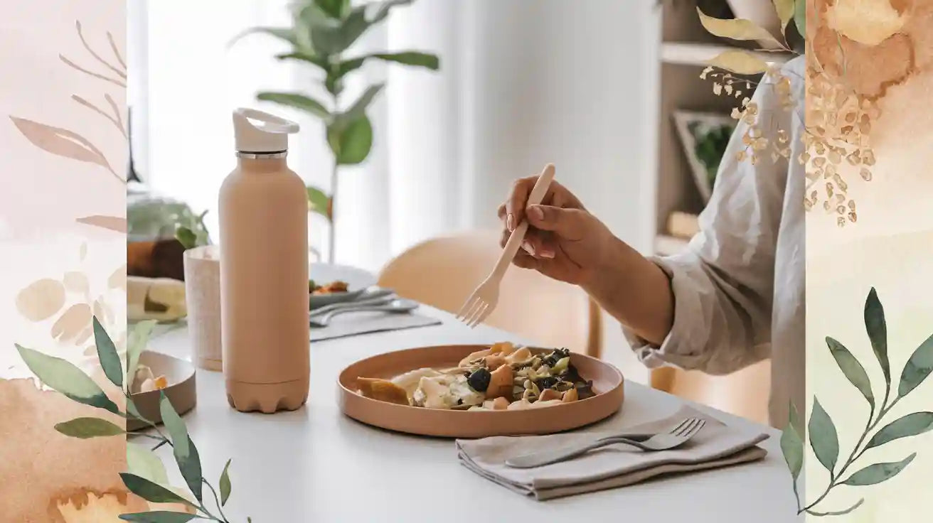Non-Disposable Plastic Cutlery in Daily Life