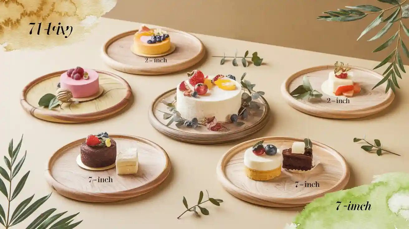 Eco-Friendly 7 Inch Plates for Desserts - ECOlipak