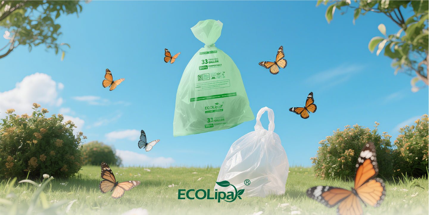 Eco-Friendly ≠ Flimsy: Compostable vs. Plastic Trash Bags – The Ultimate Showdown - ECOlipak