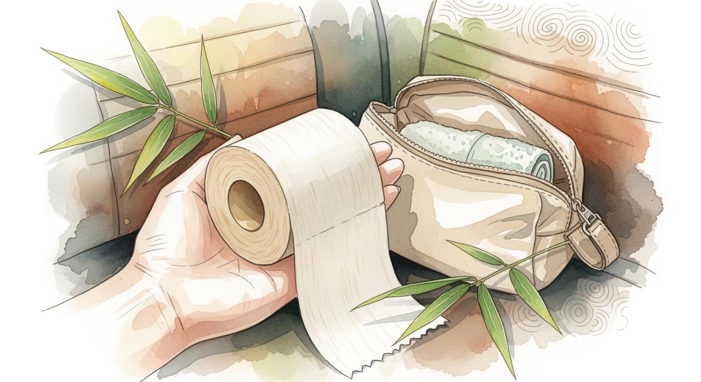 Experience Comfort on the Road with Bamboo Toilet Paper - ECOlipak