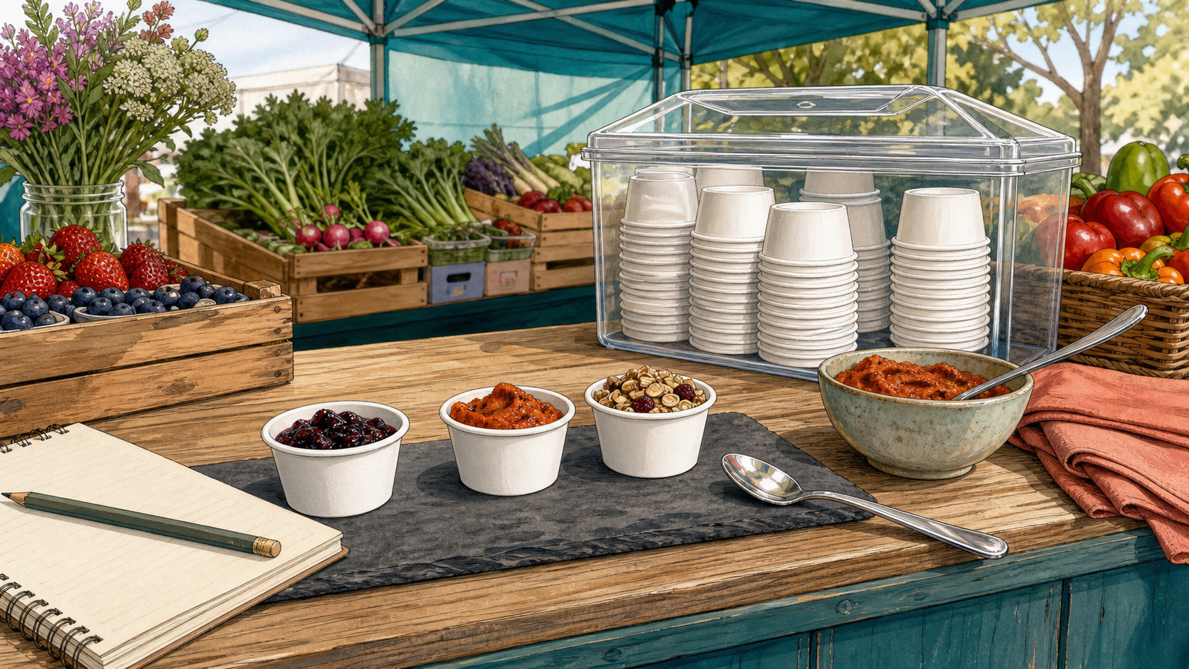 Food Sampling Cups: A 200-Taste Portion and Stock Plan - ECO-Lipak