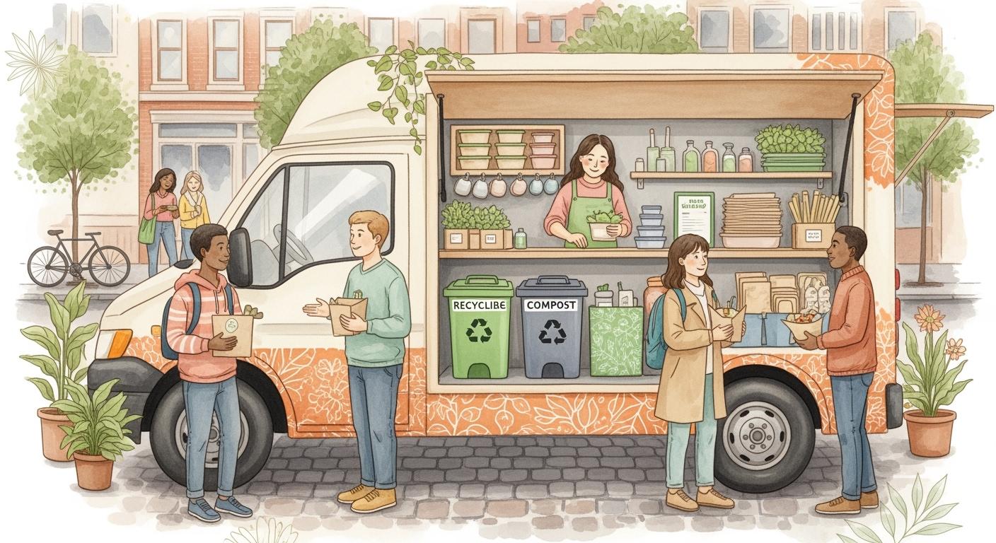 Food Truck Survival with Eco Compartments - ECO-Lipak
