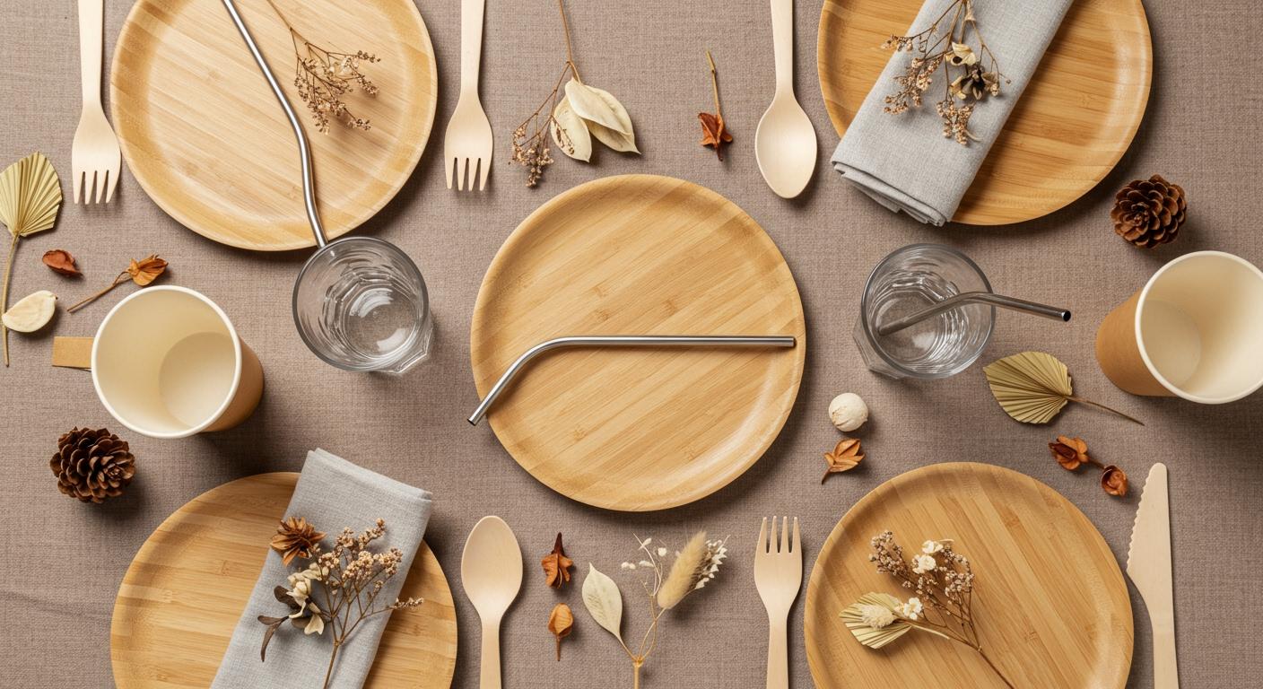 Guide to Zero-Waste Party Tableware - ECOlipak