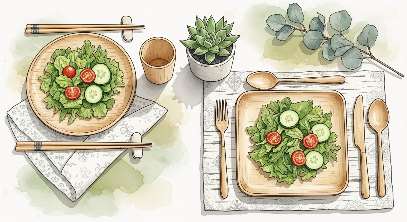 Healthy Dining Bamboo vs Birchwood - ECO-Lipak