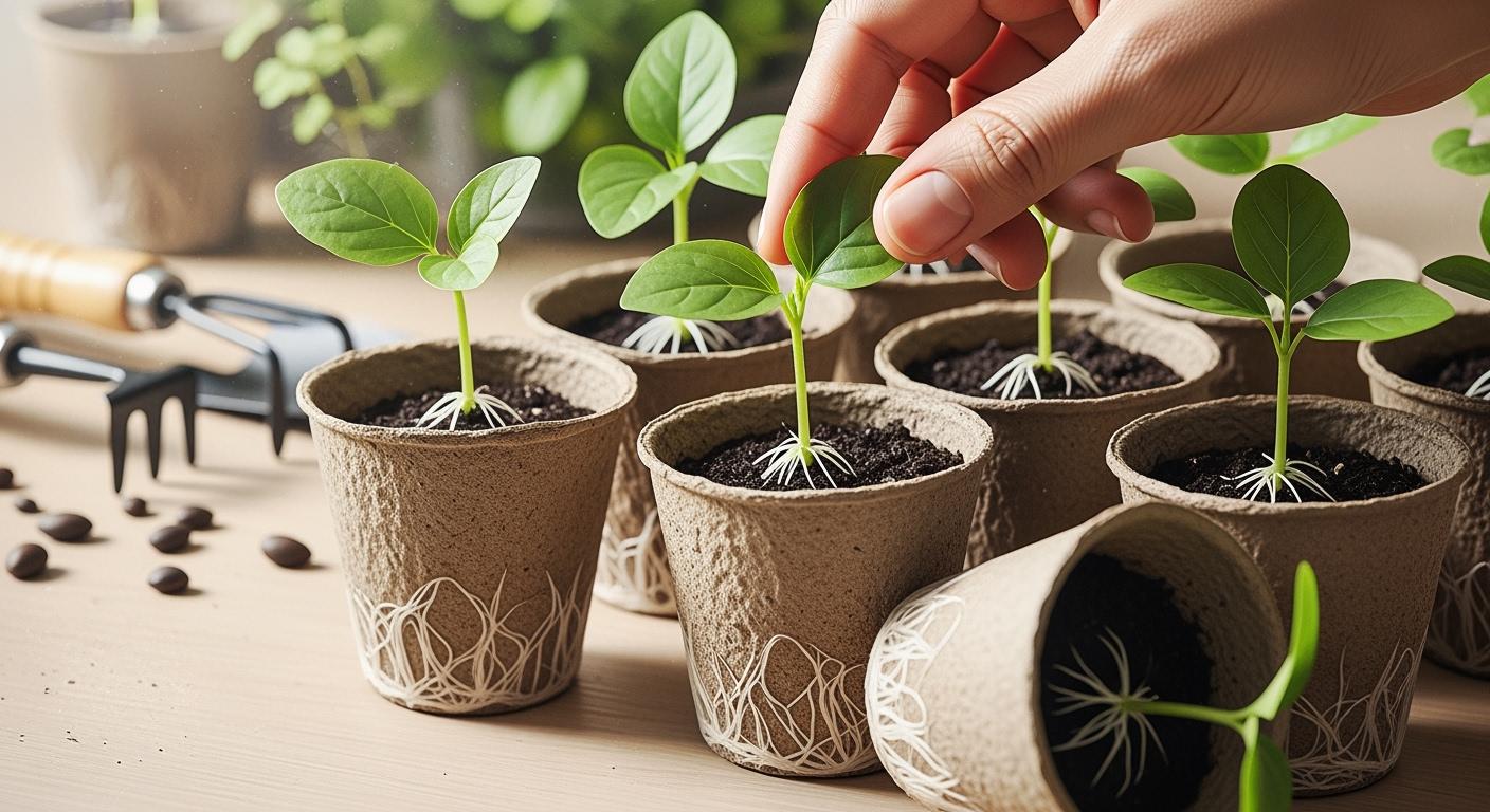 Healthy Seedlings Start with Compostable Liners - ECO-Lipak