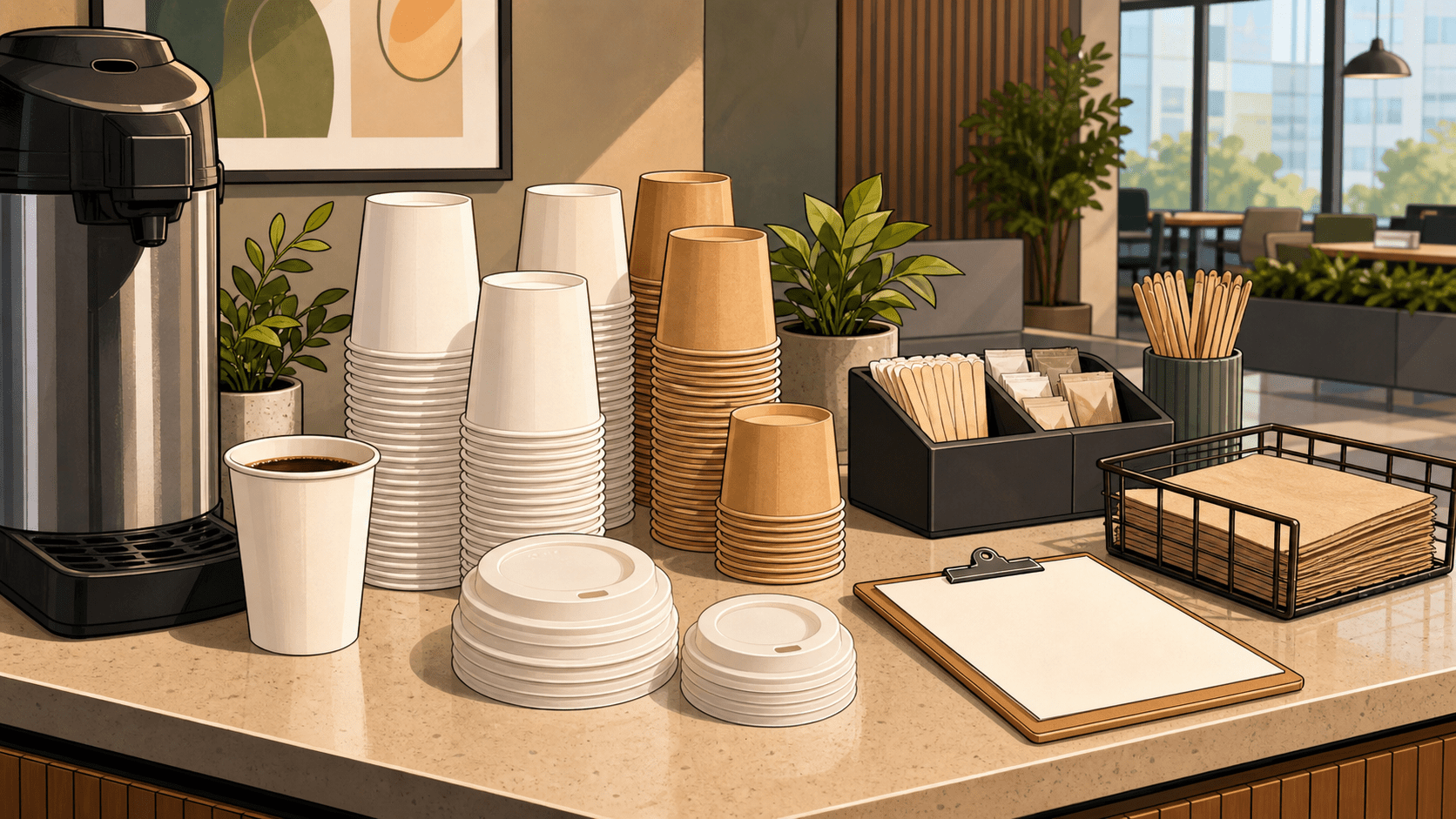 Hot Cup Lid Fit Is Becoming the New Coffee Station Standard - ECO-Lipak