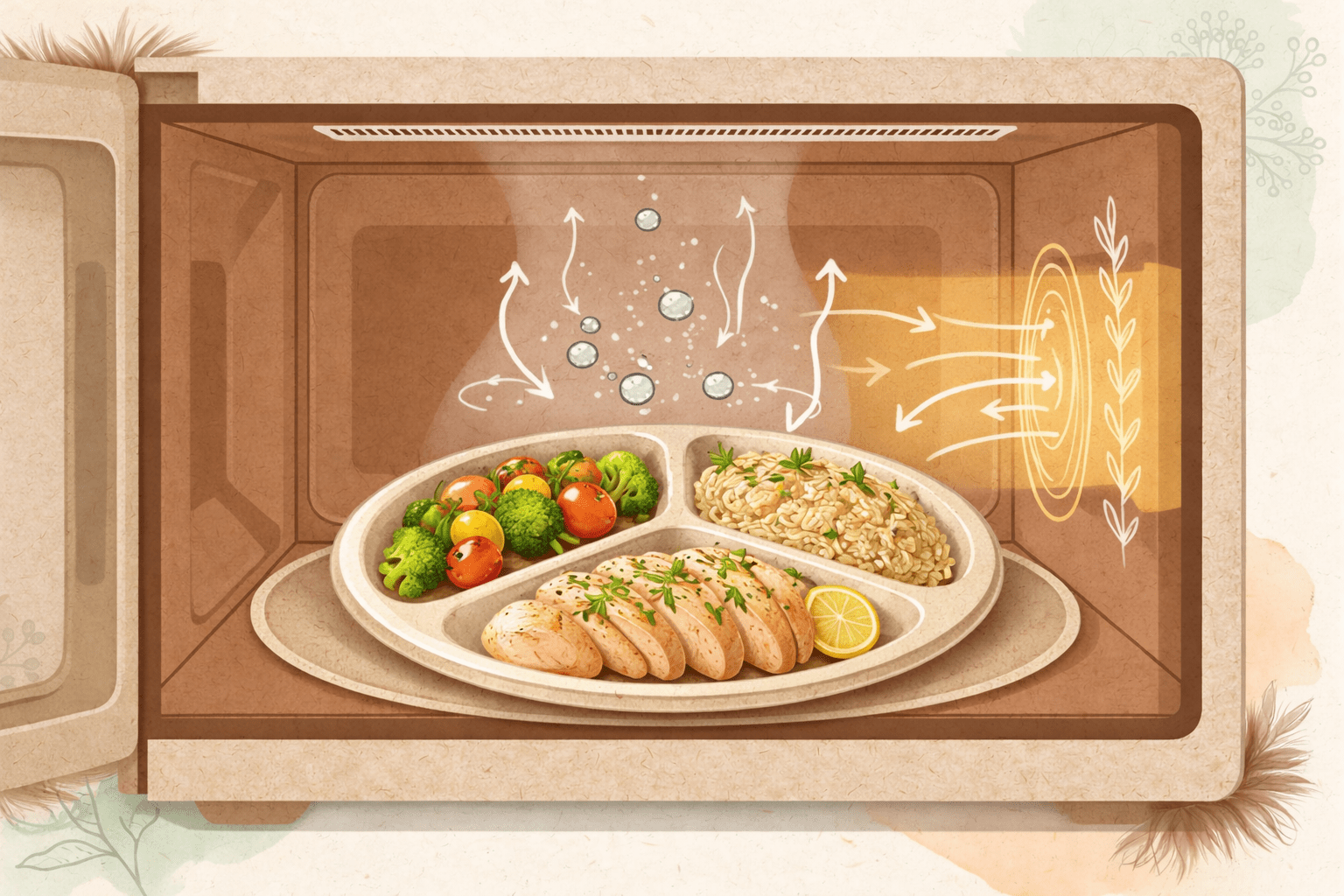 How Microwaves Really Heat Food - ECOlipak