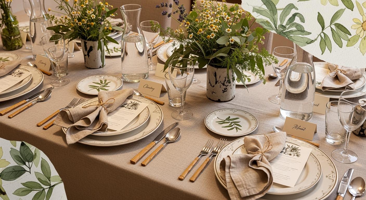How to Blend Sustainability into Formal Table Settings - ECOlipak