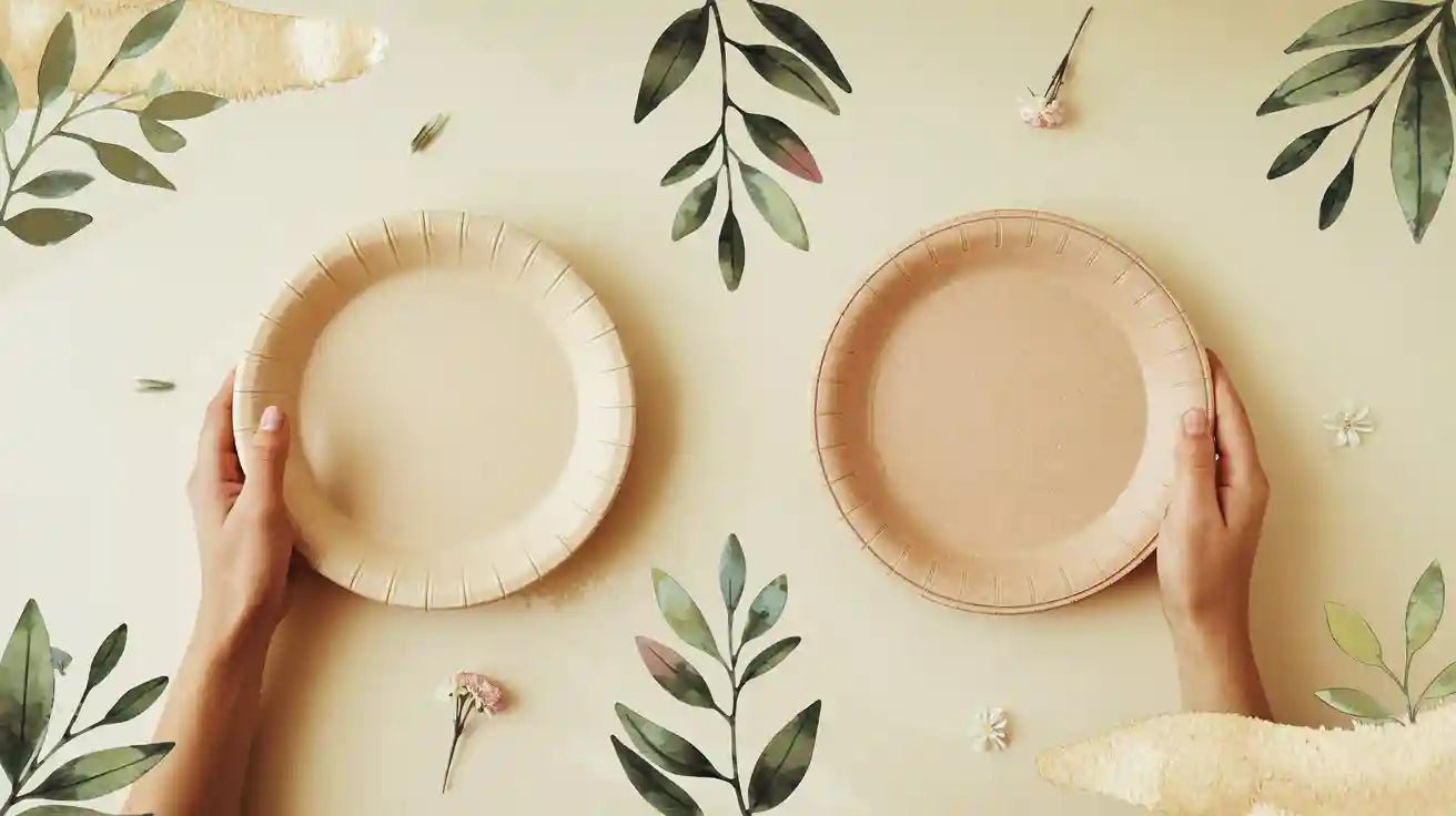 How to Make the Right Choice in Biodegradable Plates - ECOlipak