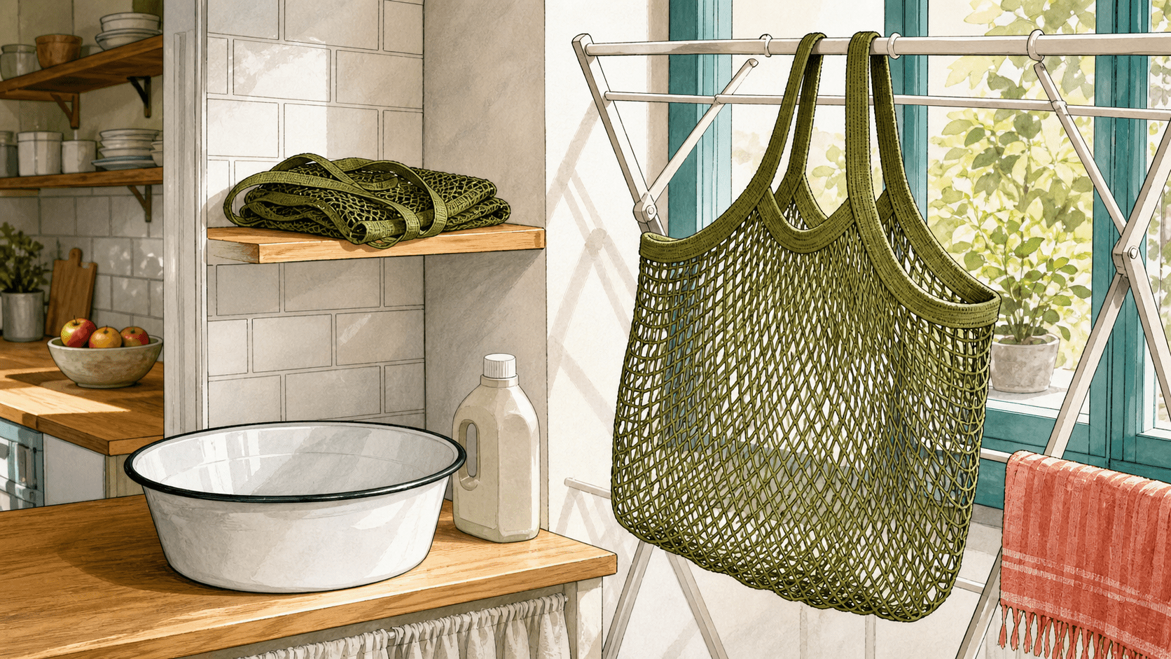 How to Wash and Dry Reusable Cotton Grocery Bags - ECO-Lipak