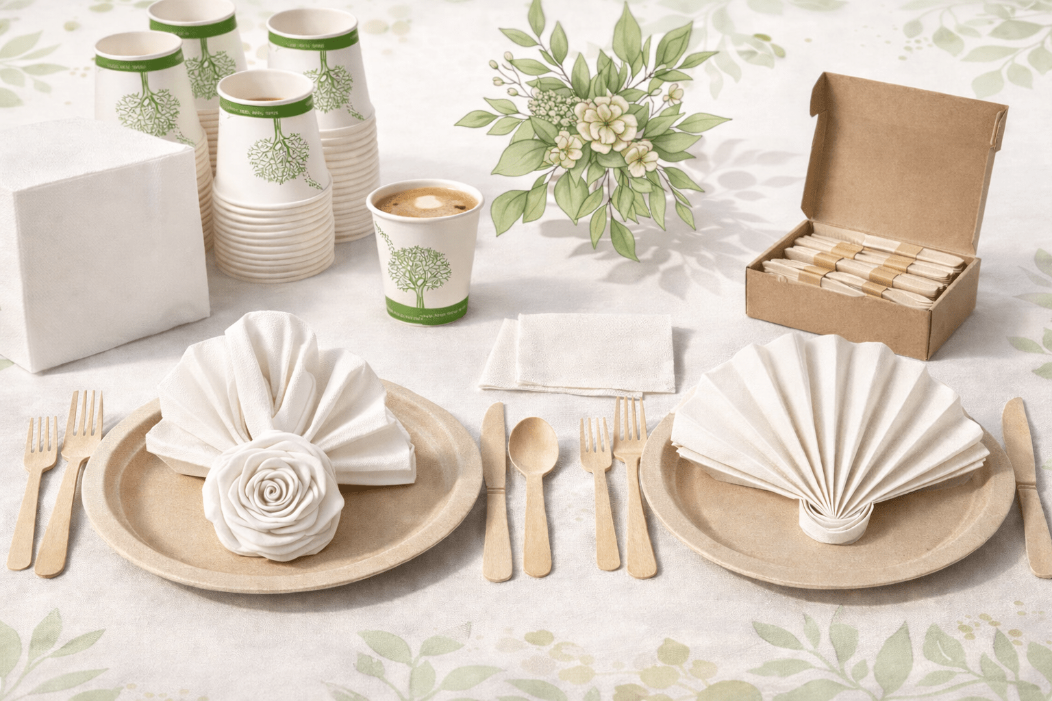 Impress Guests with Napkin Folds - ECOlipak