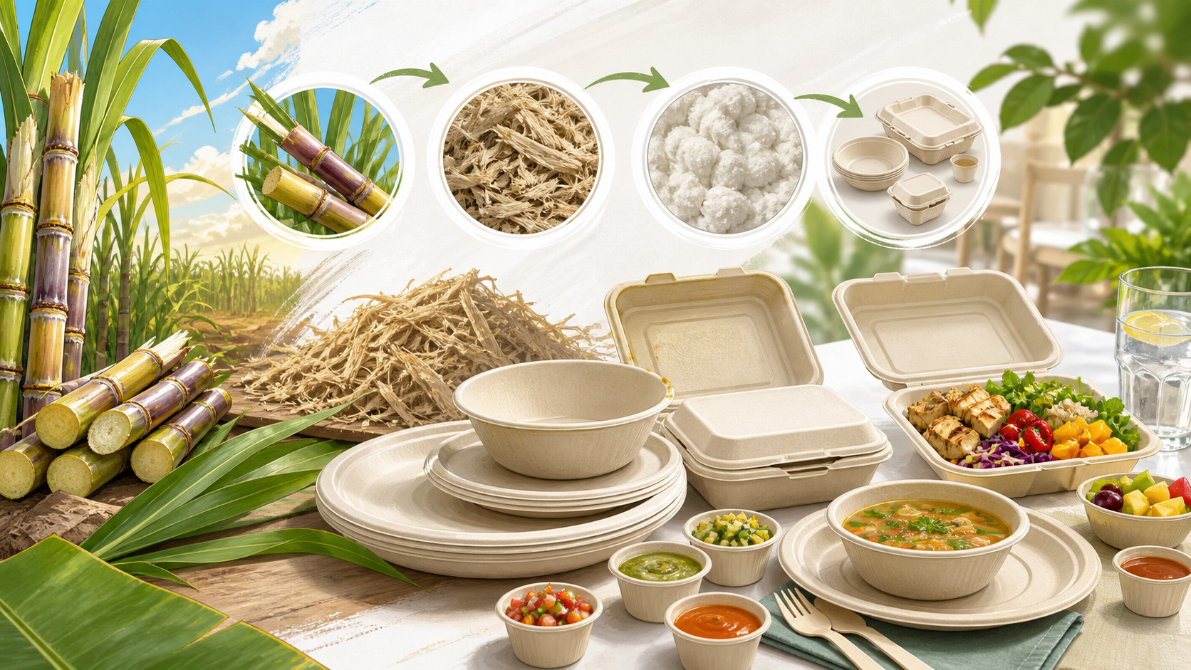 Is Sugarcane a Fruit? What the Plant Source Means for Compostable Tableware - ECO-Lipak