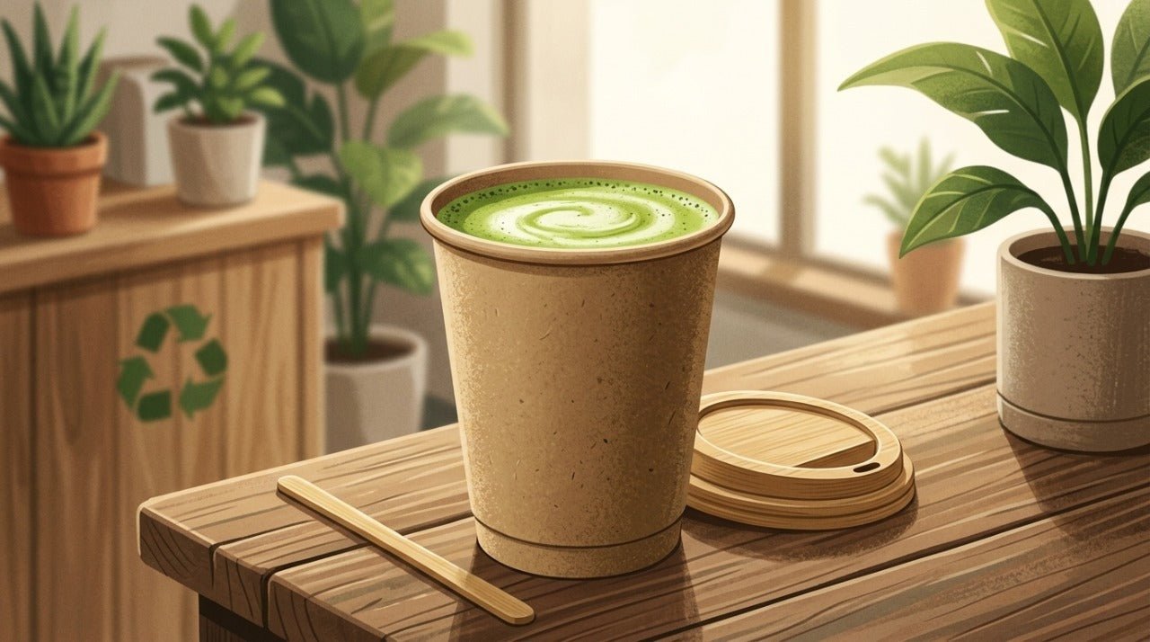 Make Your Matcha Pop with Clean Cup Designs - ECO-Lipak