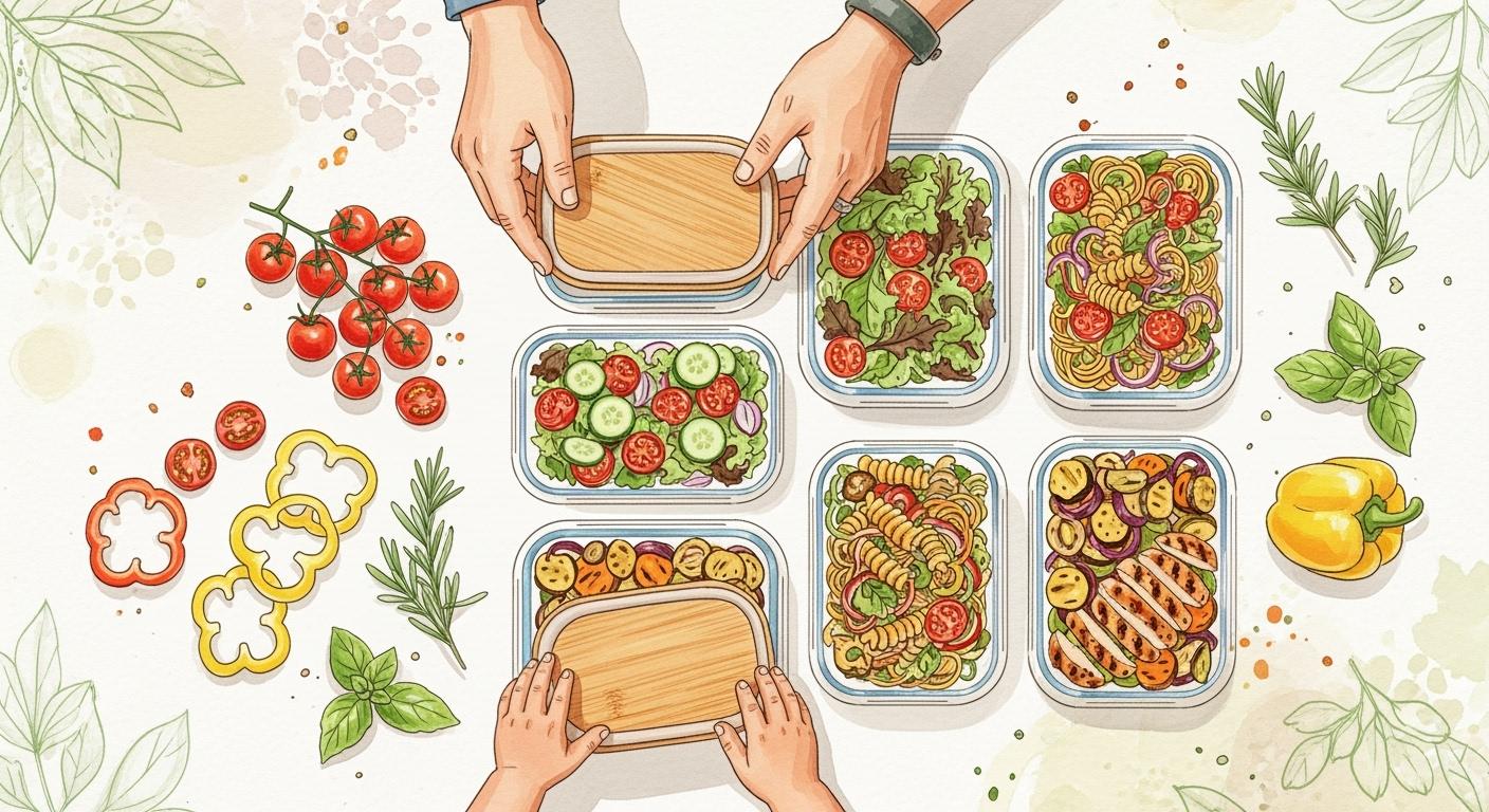 Meal Prep Tips for Busy Families - ECOlipak